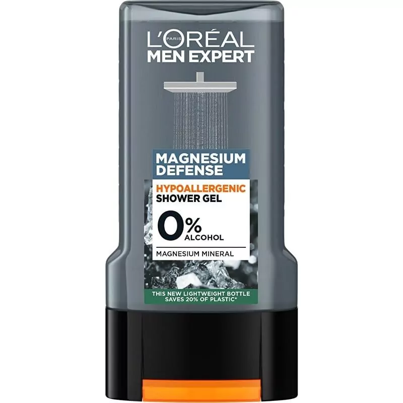 Sprchový gel Men Expert Magnesium Defense (Hypoallergenic Shower Gel) L´Oréal Paris - 300 ml