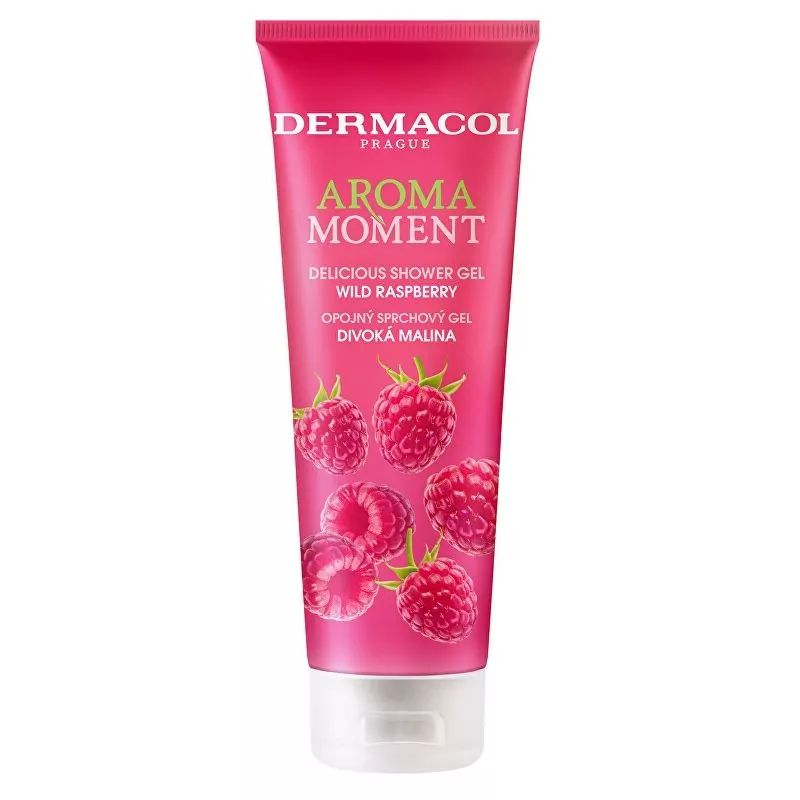 Sprchový gel Divoká malina Aroma Moment (Delicious Shower Gel) Dermacol - 250 ml