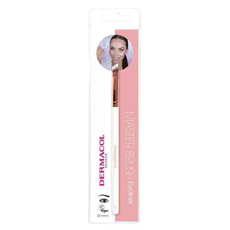 Kosmetický štětec na obočí a linky Rose Gold D84 Dermacol