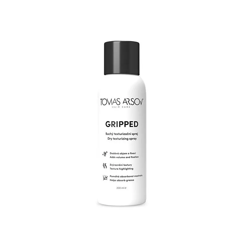 Suchý texturizační sprej GRIPPED (Dry Texturizing Spray) Tomas Arsov - 200 ml