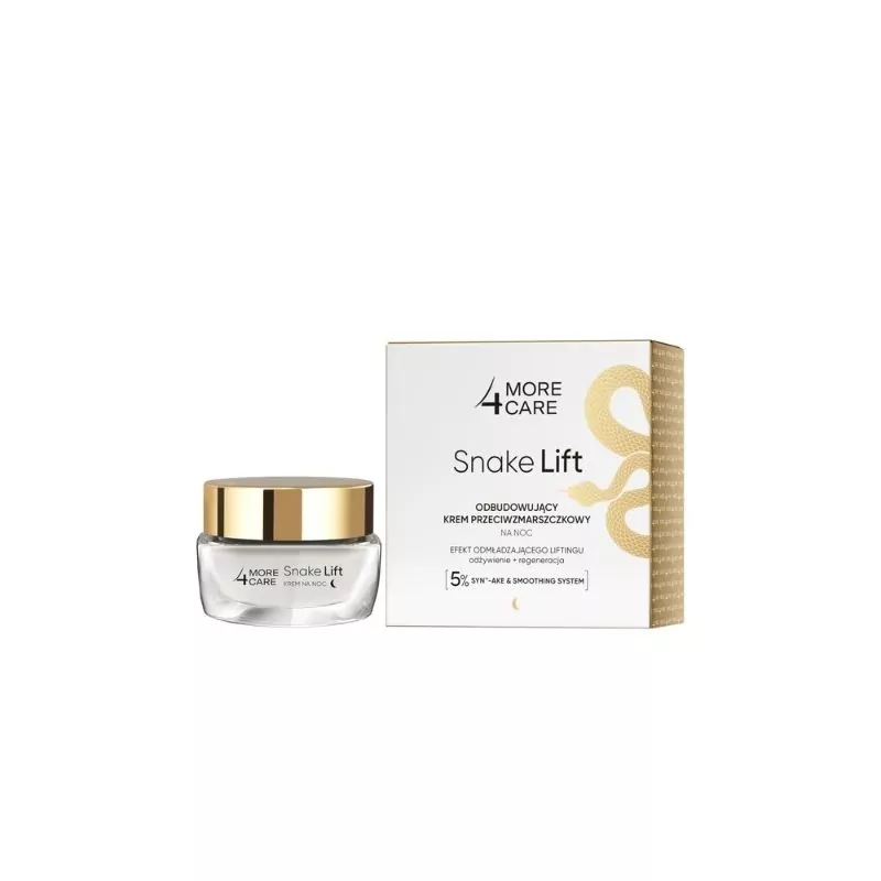 Noční pleťový krém s anti-age účinkem Snake Lift (Anti-wrinkle Face Cream) Long 4 Lashes - 50 ml