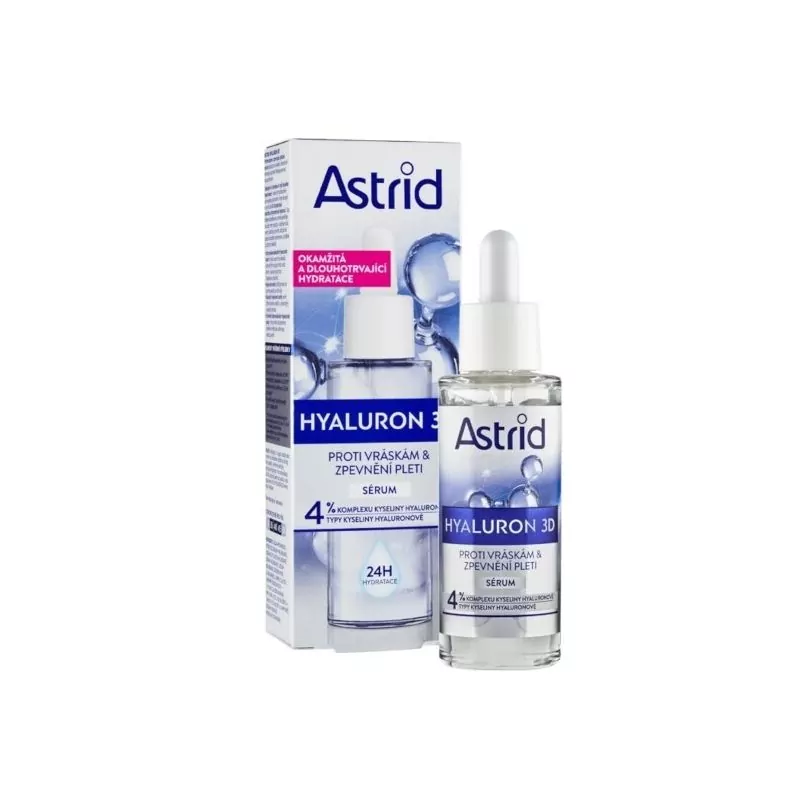 Protivráskové a zpevňující sérum Hyaluron 3D Astrid - 30 ml