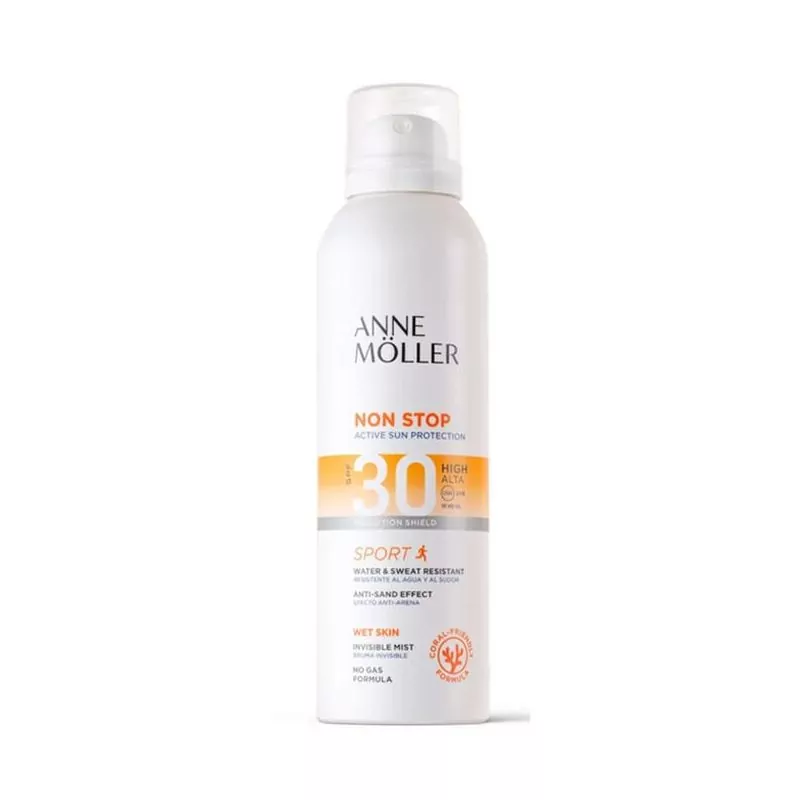 Tělová mlha na opalování SPF 30 Non Stop (Invisible Body Mist) Anne Möller - 150 ml