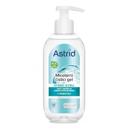 Micelární čisticí gel pro všechny typy pleti Hydro X-Cell Astrid - 200 ml