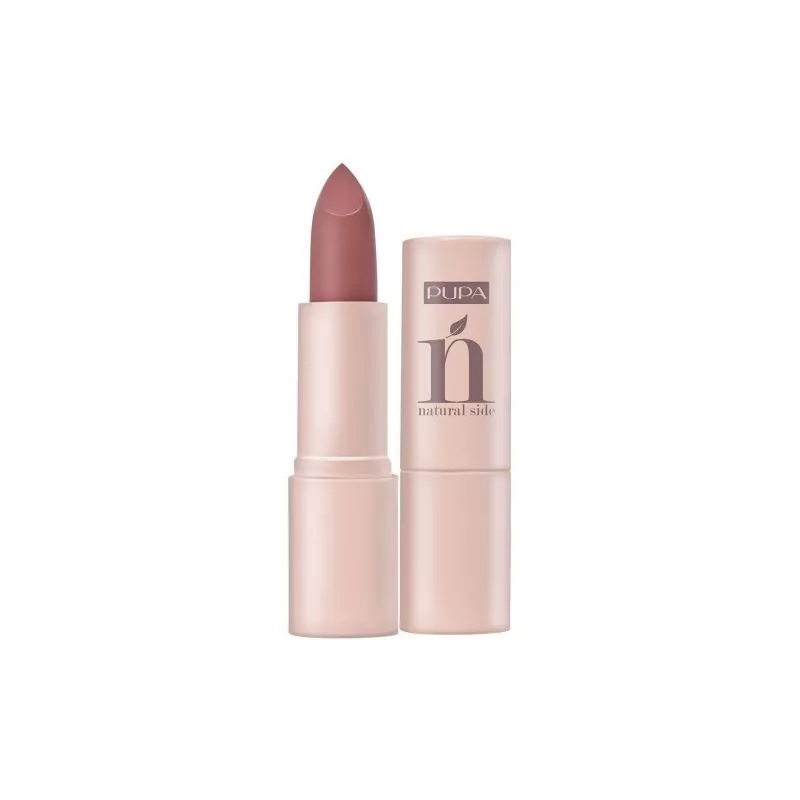 Rtěnka Natural Side (Lipstick) PUPA Milano / Odstín: 002 Soft Pink - 4 g