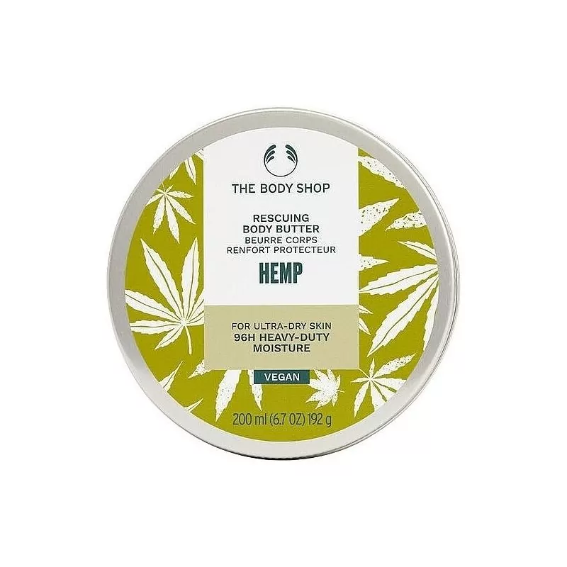 Tělové máslo pro extra suchou pokožku Hemp (Body Butter) The Body Shop - 200 ml