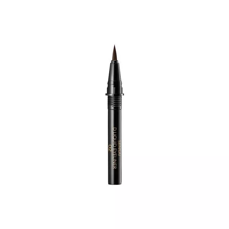 Náhradní náplň do očních linek ve fixu (Designing Liquid Eyeliner Refill) Sensai / Odstín: 02 Deep Brown - 0,6 ml