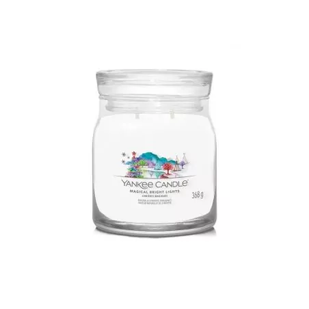 Aromatická svíčka Signature sklo střední Magical Bright Lights Yankee Candle - 368 g