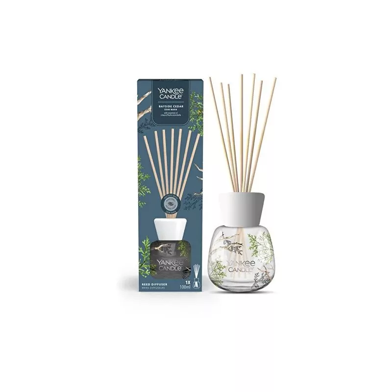 Aroma difuzér Signature Bayside Cedar Reed Yankee Candle - 100 ml