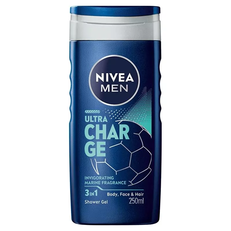 Sprchový gel pro muže Ultra Charge (Shower Gel) Nivea - 250 ml