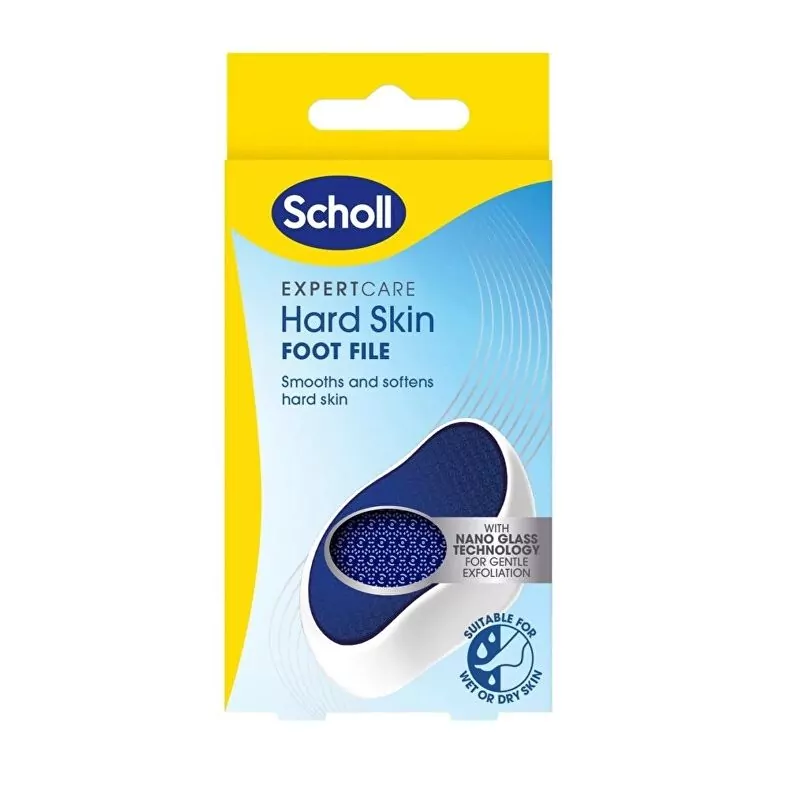 Manuální pilník na chodidla s nanotechnologií Expert Care Hard Skin (Foot File) Scholl