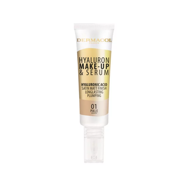 Make-up a sérum 2v1 (Hyaluron Make-up and Serum) Dermacol / Odstín: 03 Sand - 25 g