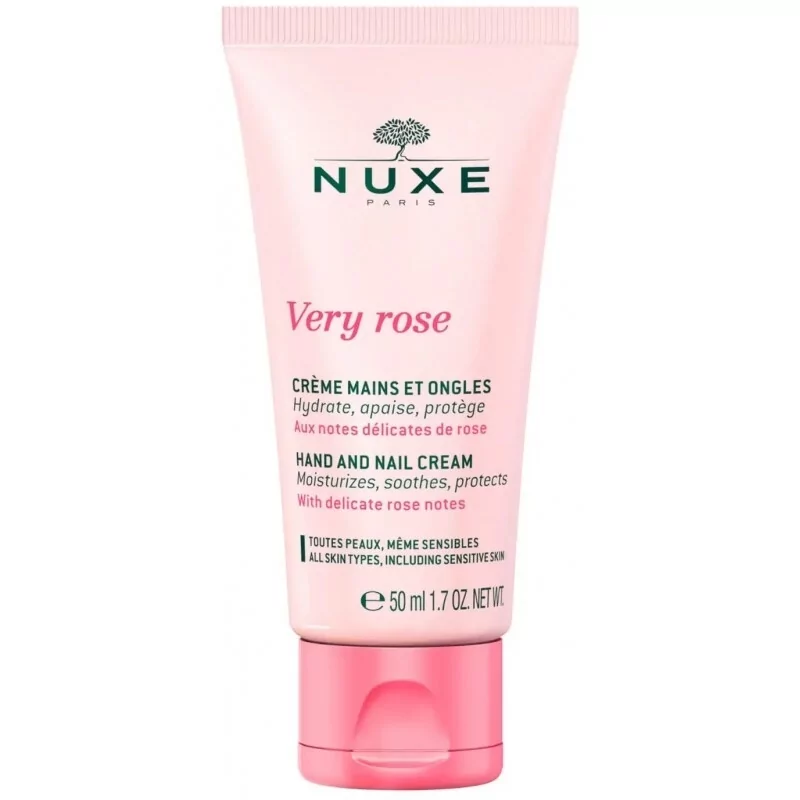 Hydratační krém na ruce Very Rose (Hand and Nail Cream) Nuxe - 50 ml