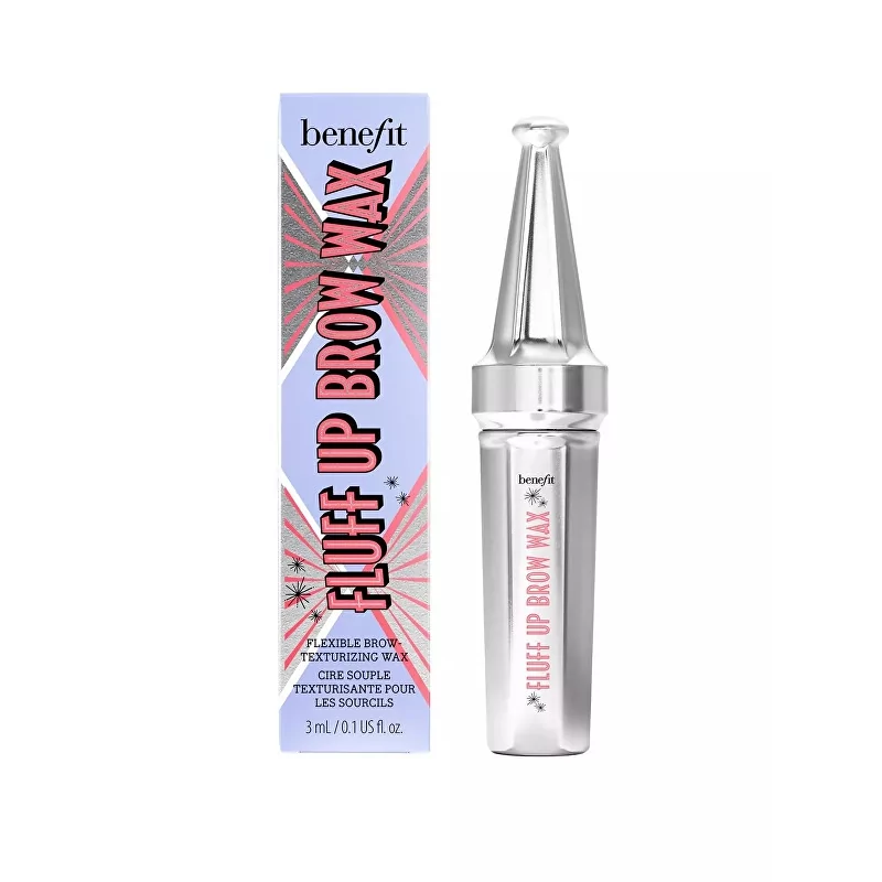 Vosk na obočí Fluff Up Brow Wax Mini (Flexible Brow-Texturizing Wax) Benefit - 3 ml