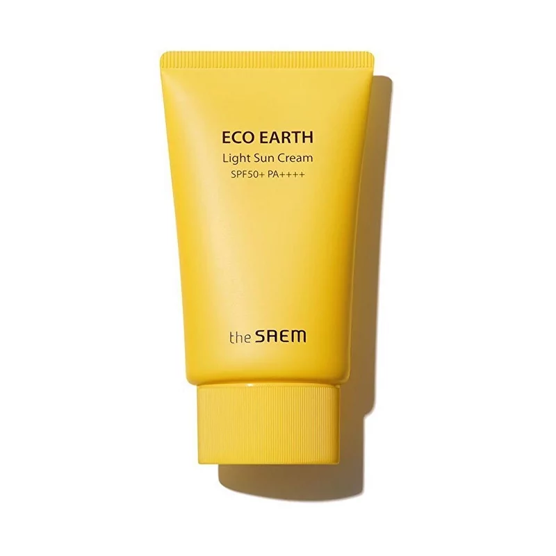 Lehký opalovací krém SPF 50+ Eco Earth (Light Sun Cream) The Saem - 50 g