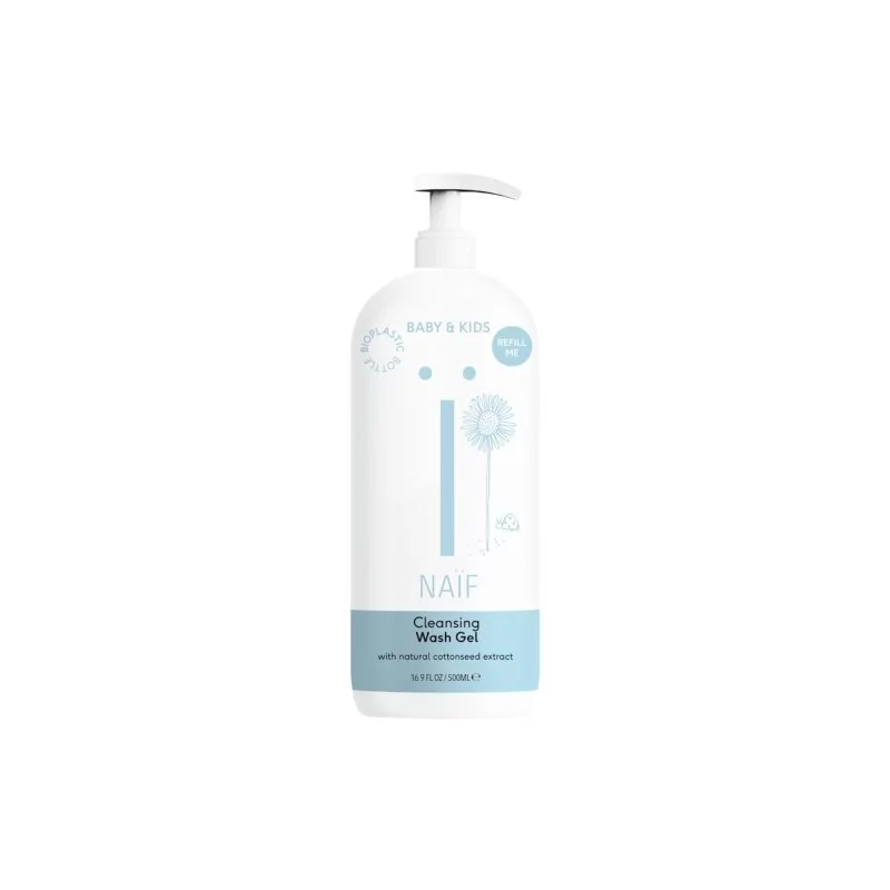 Čisticí a mycí gel pro děti a miminka Baby & Kids (Cleansing Wash Gel) NAÏF - 200 ml