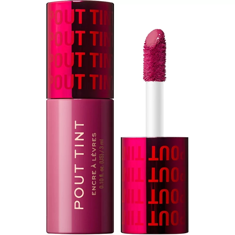 Lesk na rty Pout Tint (Lip Gloss) Revolution / Odstín: Sizzlin Red - 3 ml