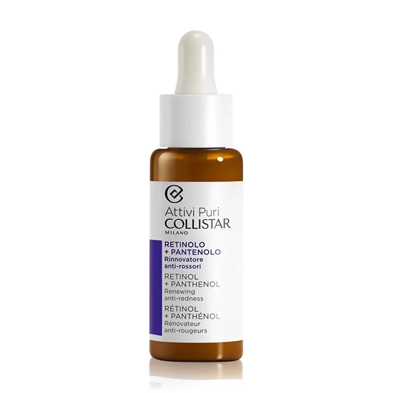 Obnovující pleťové sérum Attivi Puri s retinolem a panthenolem (Renewing Anti-redness Serum) Collistar - 30 ml