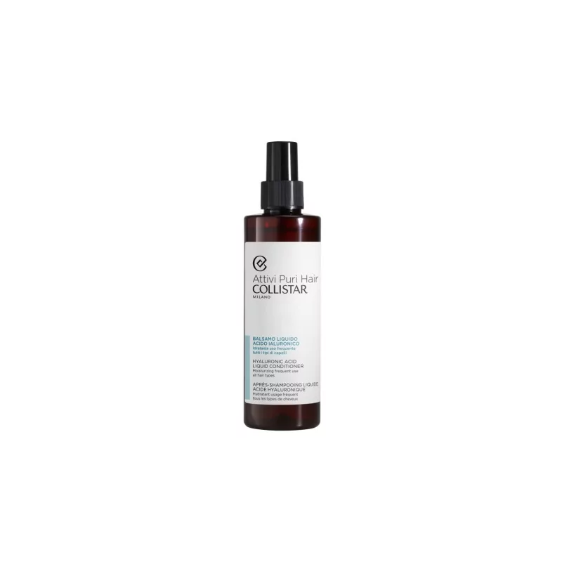 Hydratační kondicionér s kyselinou hyaluronovou Attivi Puri (Hyaluronic Acid Liquid Conditioner) Collistar - 200 ml