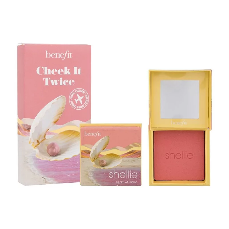 Sada tvářenek Shellie Cheek It Twice Benefit - 2 x 6 g