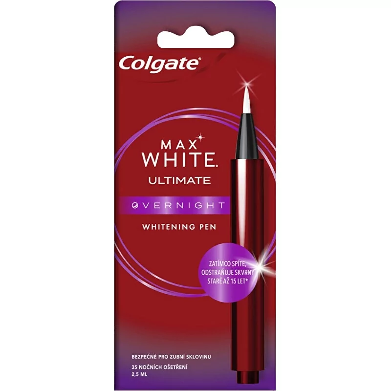 Bělicí zubní pero Max White Ultimate (Whitening Pen) Colgate - 2,5 ml