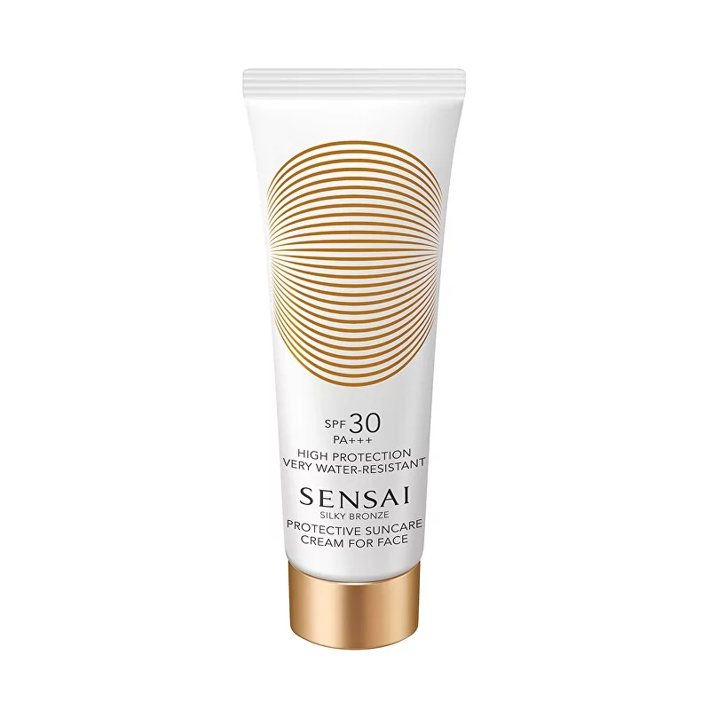 Ochranný krém na obličej SPF 30 Silky Bronze Protective Suncare (Cream For Face) Sensai - 50 ml