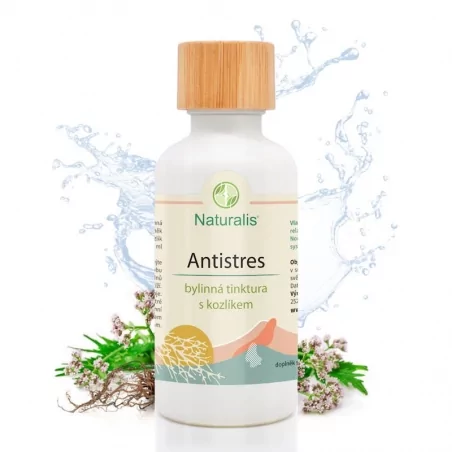 Anti-stress: bylinná tinktura s kozlíkem Naturalis - 50 ml