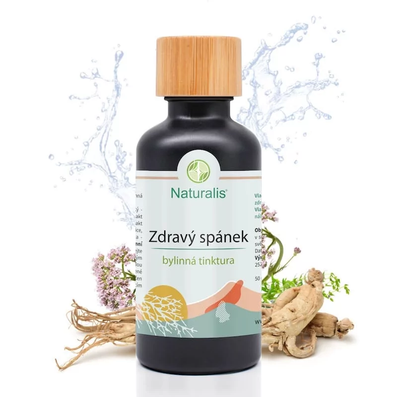 Zdravý spánek: bylinná tinktura Naturalis - 50 ml