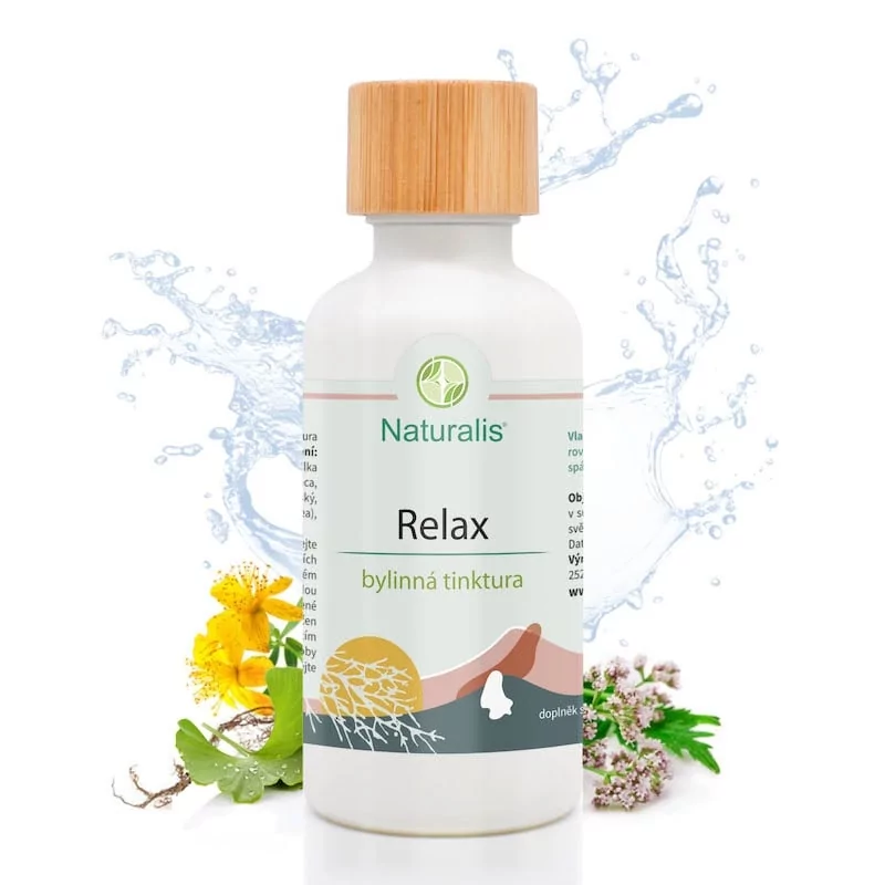 Relax: bylinná tinktura Naturalis - 50 ml