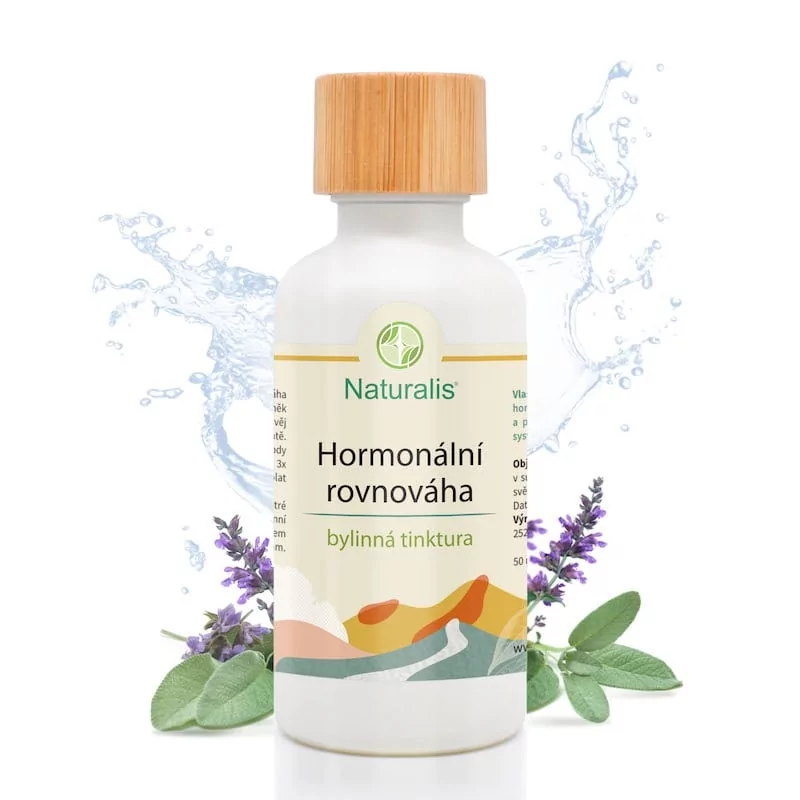 Hormonální rovnováha: bylinná tinktura Naturalis - 50 ml