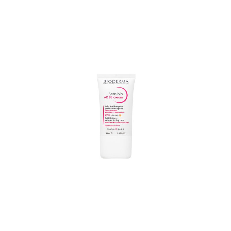 Sensibio AR BB Cream Anti-Redness Skin-Perfecting Care Claire Light BB krém proti zarudnutí Bioderma - 40 ml