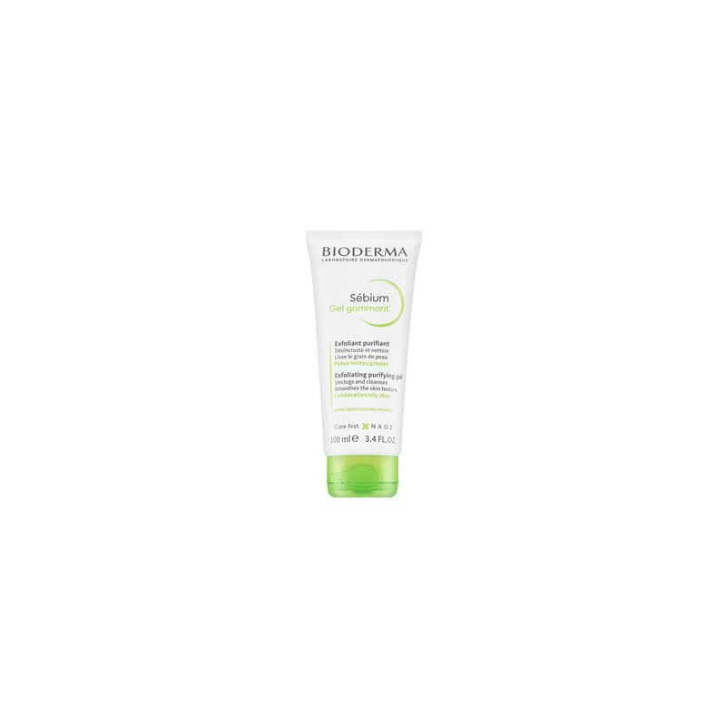 Sébium Gel Gommant Exfoliating Purifying Gel peelingový gel pro aknózní pokožku Bioderma - 100 ml