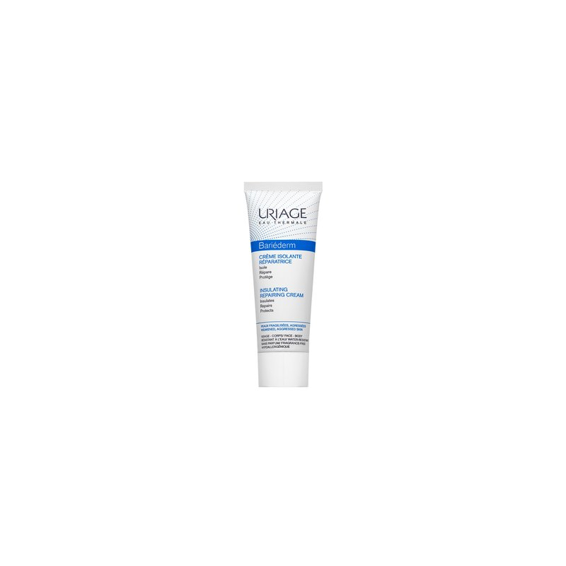 Bariederm Insulating Repairing Cream vyživující krém pro zklidnění pleti Uriage - 75 ml