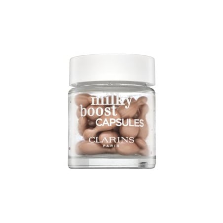 Milky Boost Capsules tekutý make-up pro sjednocenou a rozjasněnou pleť 03 30 x Clarins - 0,2 ml