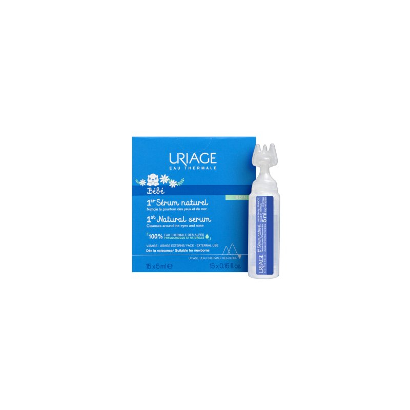 Bébé zklidňující emulze 1st Natural Serum Uriage - 15 x 5 ml