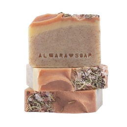 Peelingové mýdlo Walnut Almara Soap - 90 + - 5 g