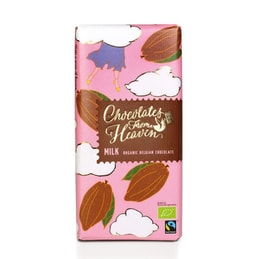 BIO mléčná čokoláda 37% Chocolates from Heaven - 100 g