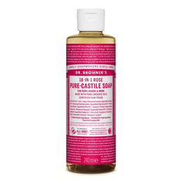 Tekuté universální mýdlo All - One! (Rose) Dr. Bronner's - 240 ml