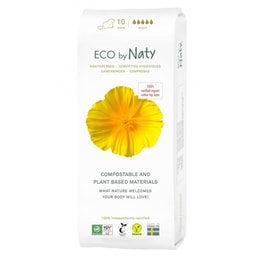 Dámské vložky noční Eco by Naty - 10 ks