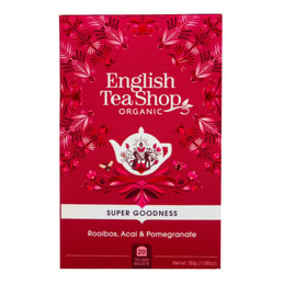 Rooibos (Acai a Granátové jablko) English Tea Shop - 35 g, 20 ks