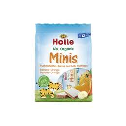 Organické Minis banánové s pomerančem Holle - 125 g