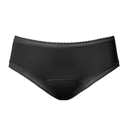 Menstruační kalhotky Bikini černé love Luna - 1 ks, L