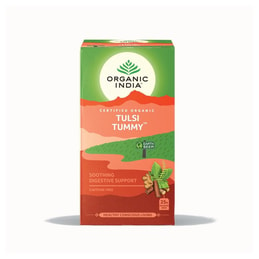 Čaj Tulsi Tummy pro správné trávení BIO Organic India - 32.4 g, 25 ks