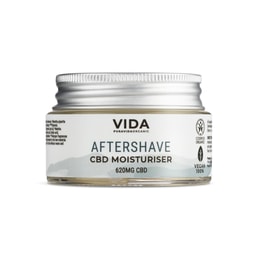 CBD Hydratační krém po holení (620 mg) Pura Vida Organic - 30 ml