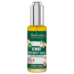 CBD Dětský BIO olej Saloos - 50 ml