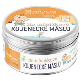 Šlehané měsíčkové kojenecké máslo BIO Saloos - 150 ml