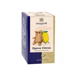 Zázvor Citron (bylinný čaj BIO) Sonnentor - 32.4 g, 18 sáčků