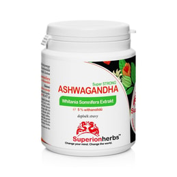 Ashwagandha (kapsle) Superionherbs - 90 ks, 45 g