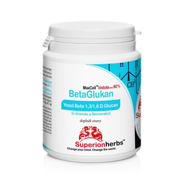 Betaglukan (kapsle) Superionherbs - 90 ks, 43.7 g