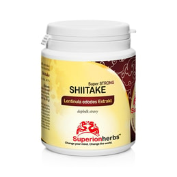 Shiitake (kapsle) Superionherbs - 90 ks, 45 g